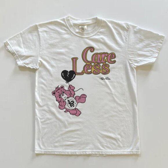 NWoT Takeout Order Care Bears Care Less Graphic Tee - Picture 1 of 7